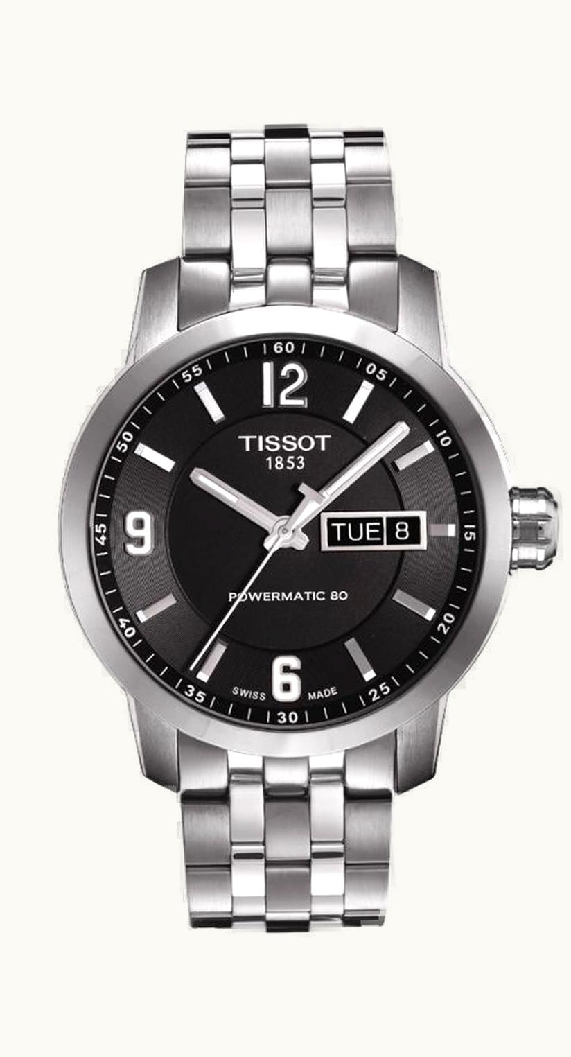 Tissot PRC 200 Automatic Stainless Steel / Black / Bracelet