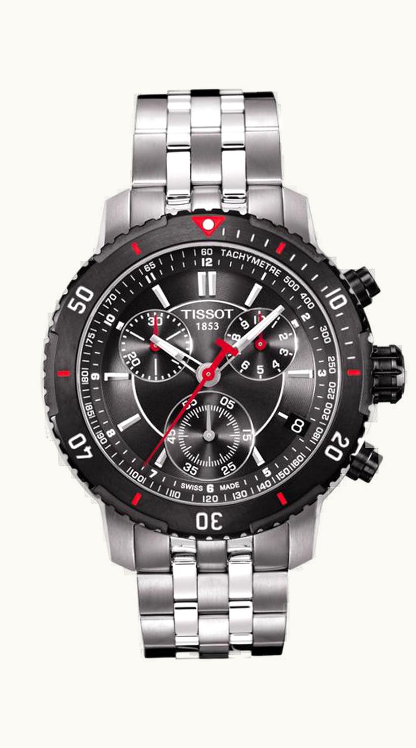 Tissot PRS 200 Quartz Chronograph PVD Bezel