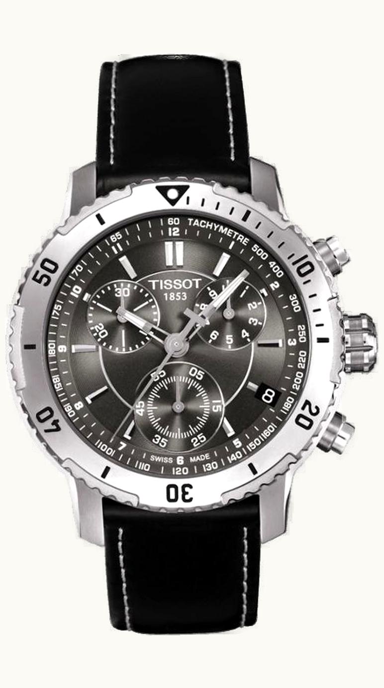 Tissot PRS 200 Quartz Chronograph Grey Strap