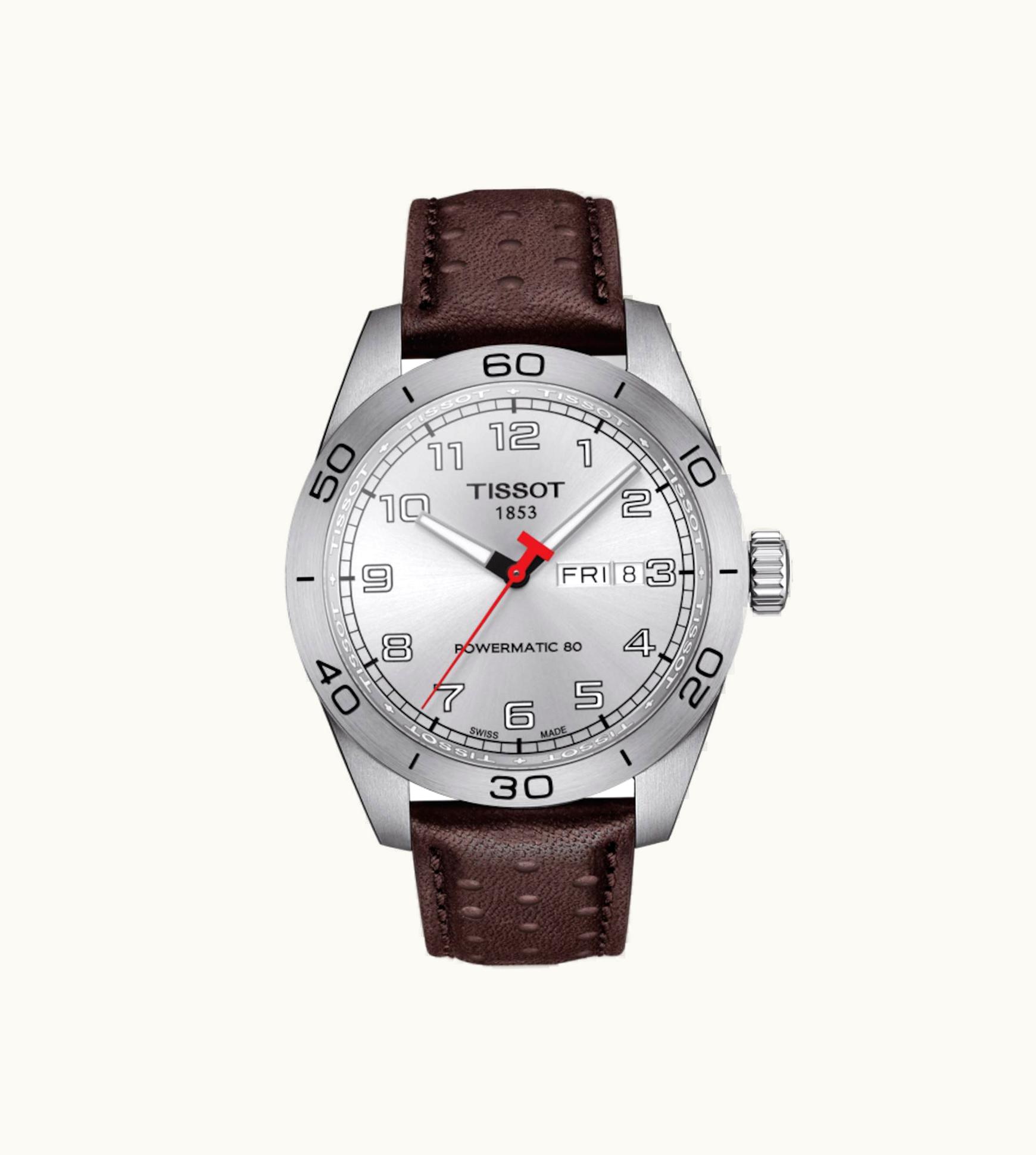 Tissot PRS 516 Powermatic 80 Stainless Steel / Silver