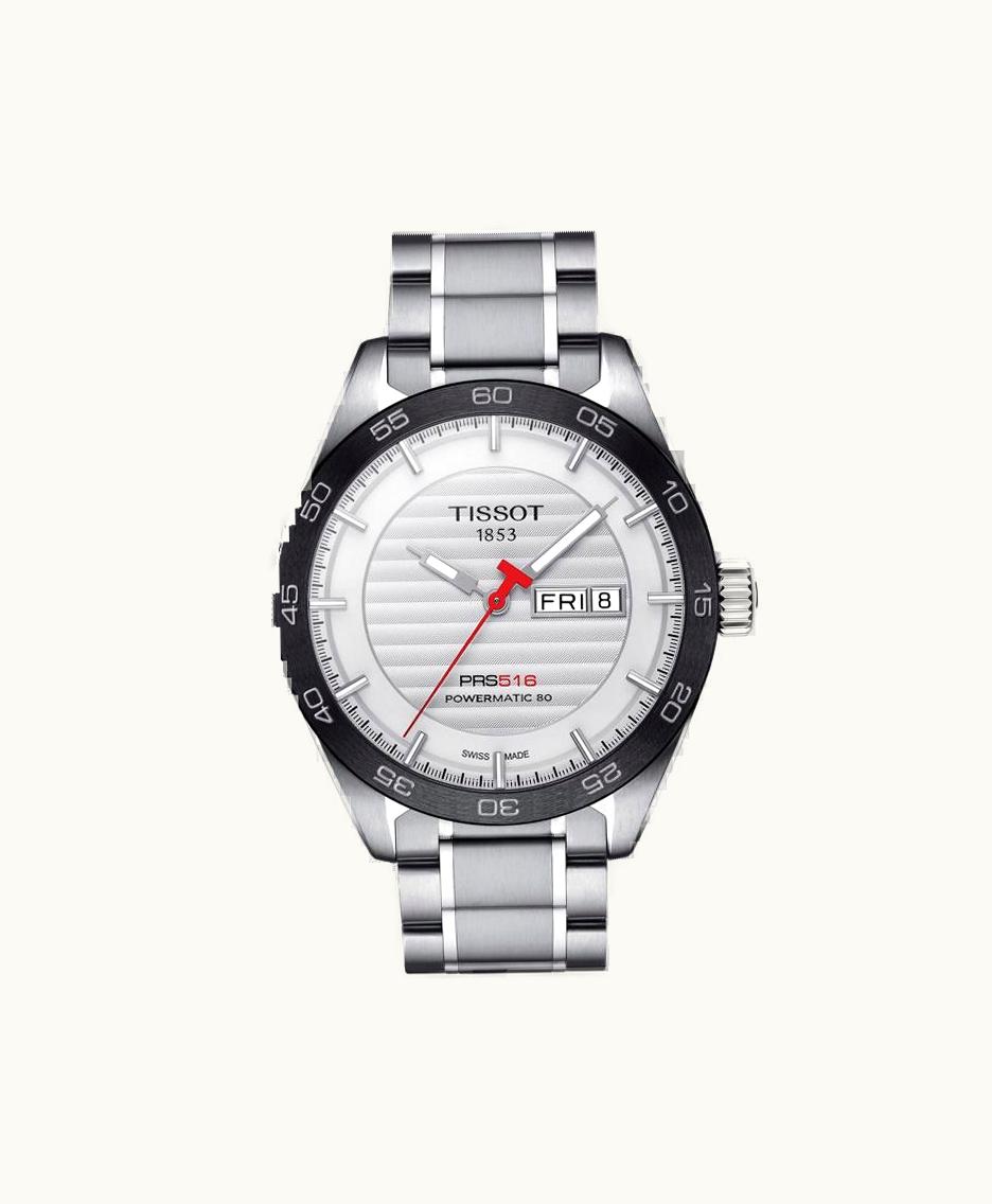 Tissot PRS 516 Powermatic 80 Stainless Steel / Silver / Bracelet
