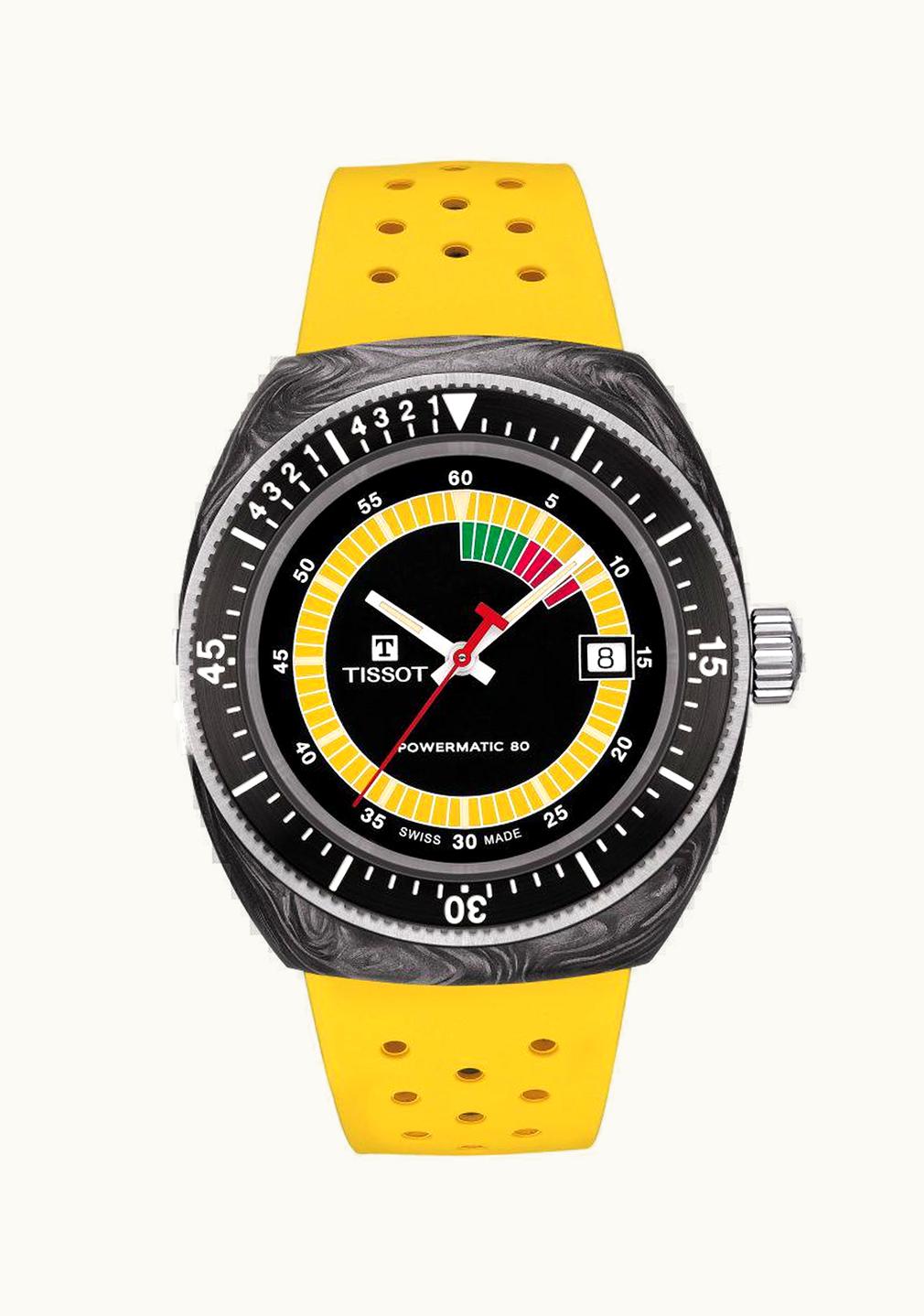 Tissot PRS 516 Powermatic 80 Stainless Steel / Blue / Calf