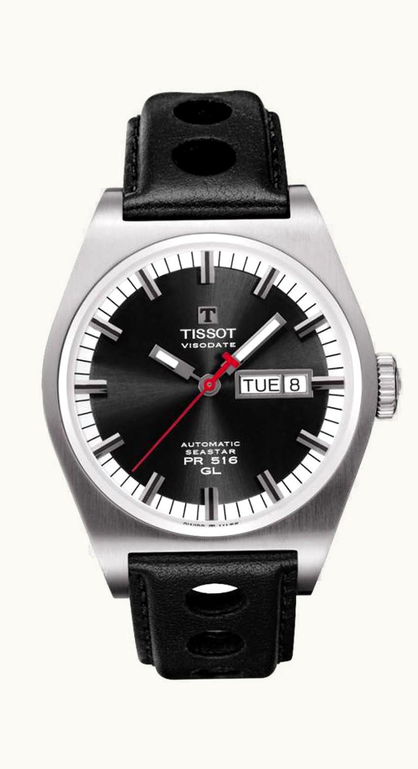 Tissot PRS 516 Automatic 40 Stainless Steel / Black / Strap