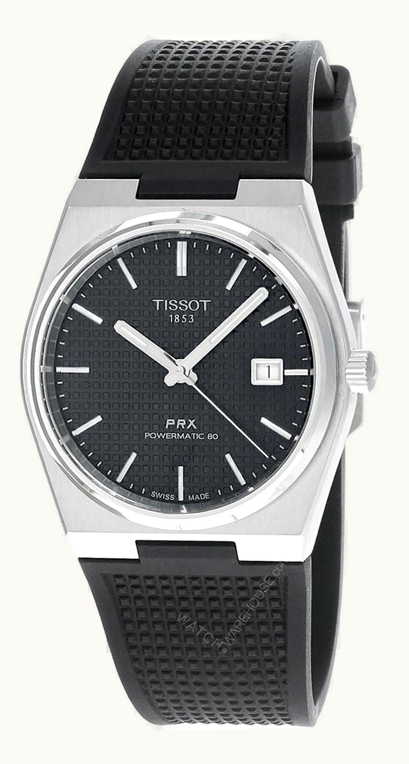Tissot PRX Powermatic 80 Stainless Steel / Black