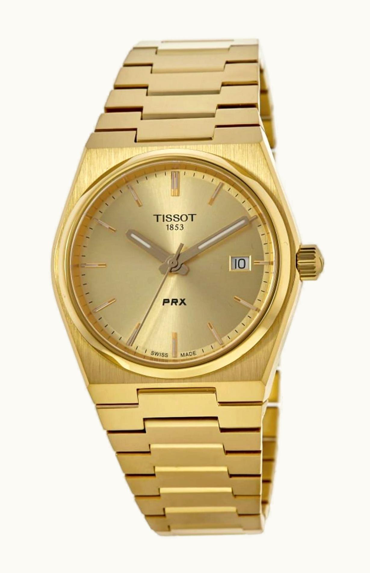 Tissot PRX Quartz 35 PVD Gold / Champagne