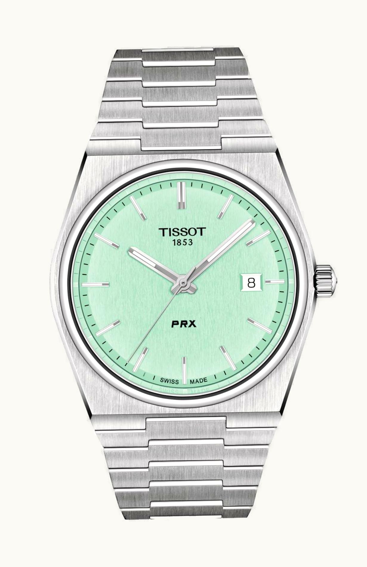 Tissot PRX Quartz Stainless Steel / Mint
