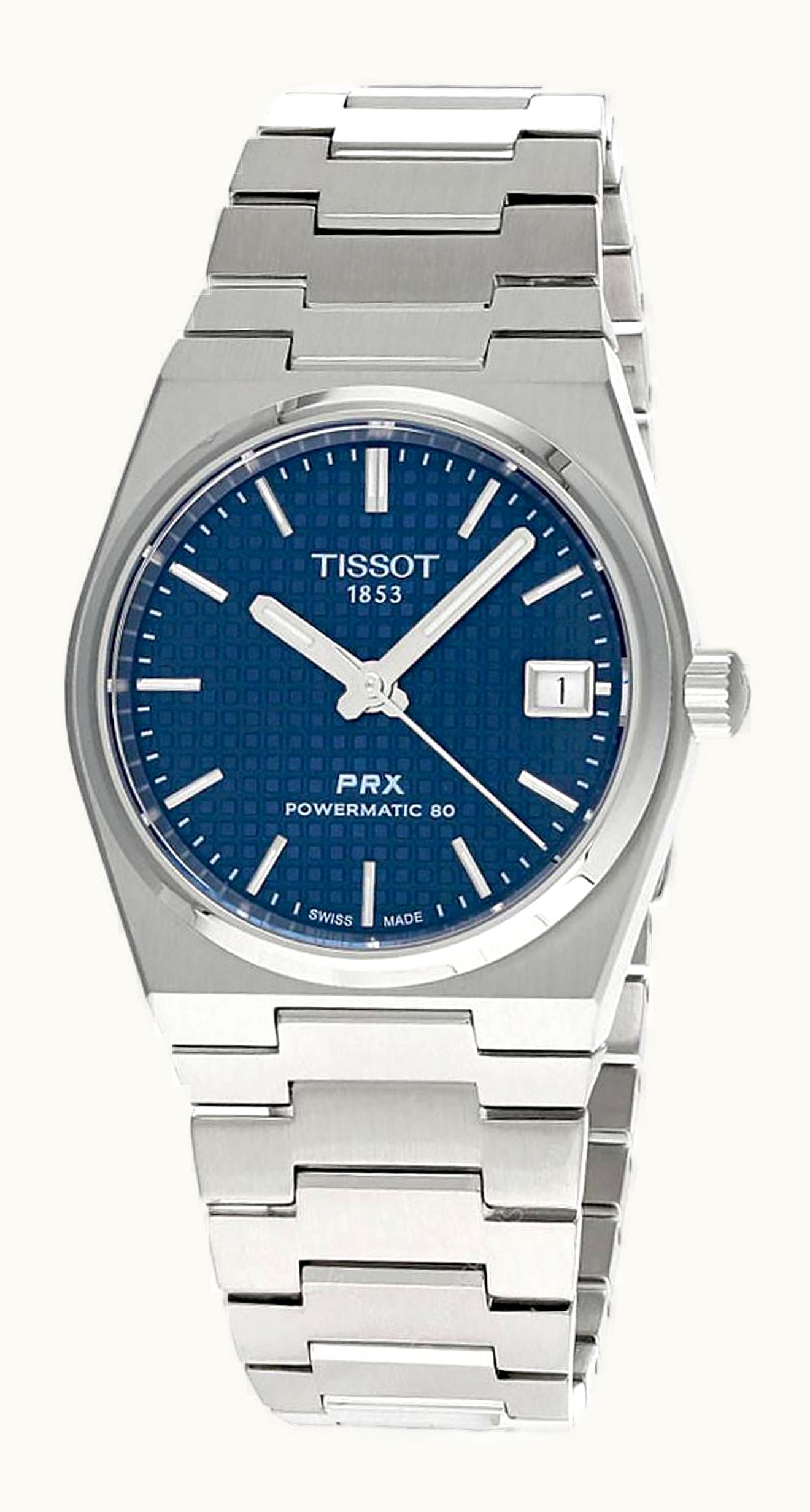 Tissot PRX 35 Powermatic 80 Stainless Steel / Blue