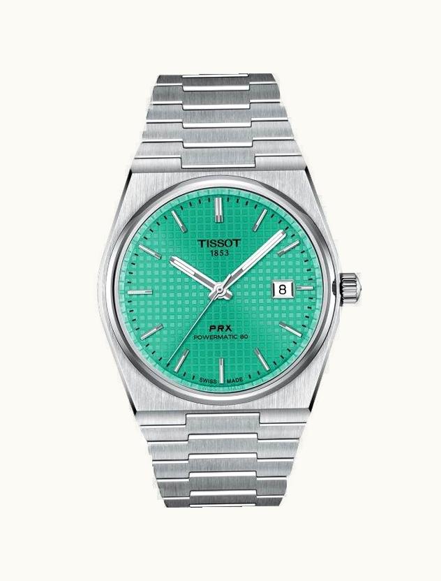 Tissot PRX Powermatic 80 Stainless Steel / Tiffany