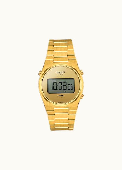 Tissot PRX Digital 35 Yellow Gold / Champagne