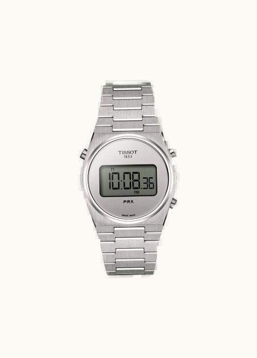 Tissot PRX Digital 35 Stainless Steel / Silver