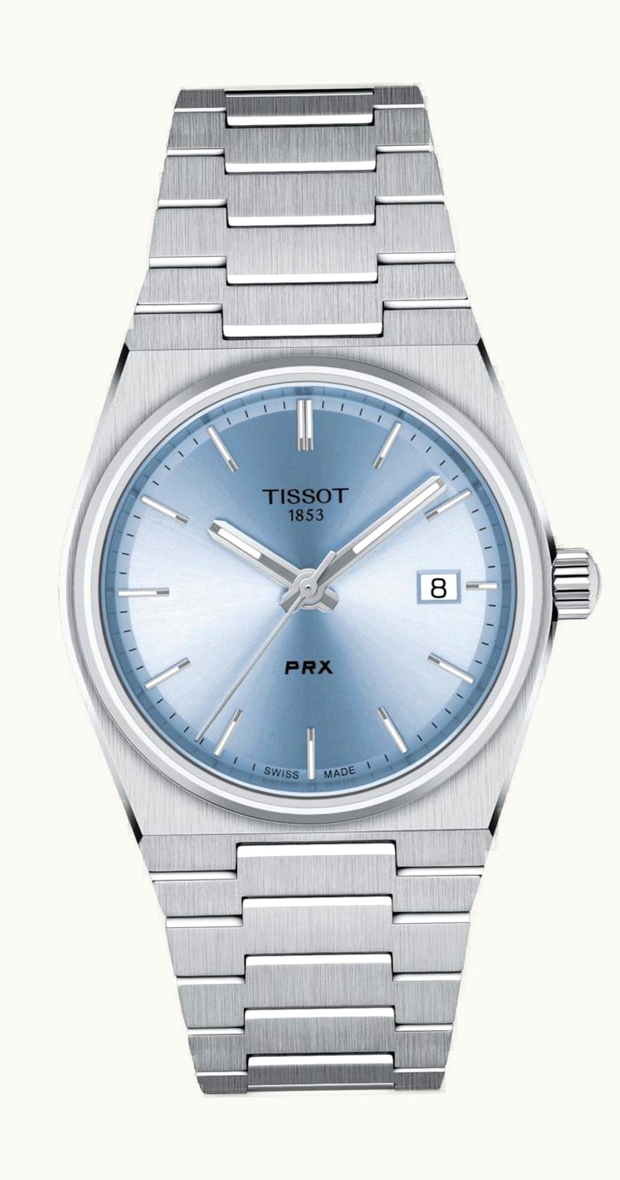 Tissot PRX Quartz 35 Stainless Steel / Ice Blue