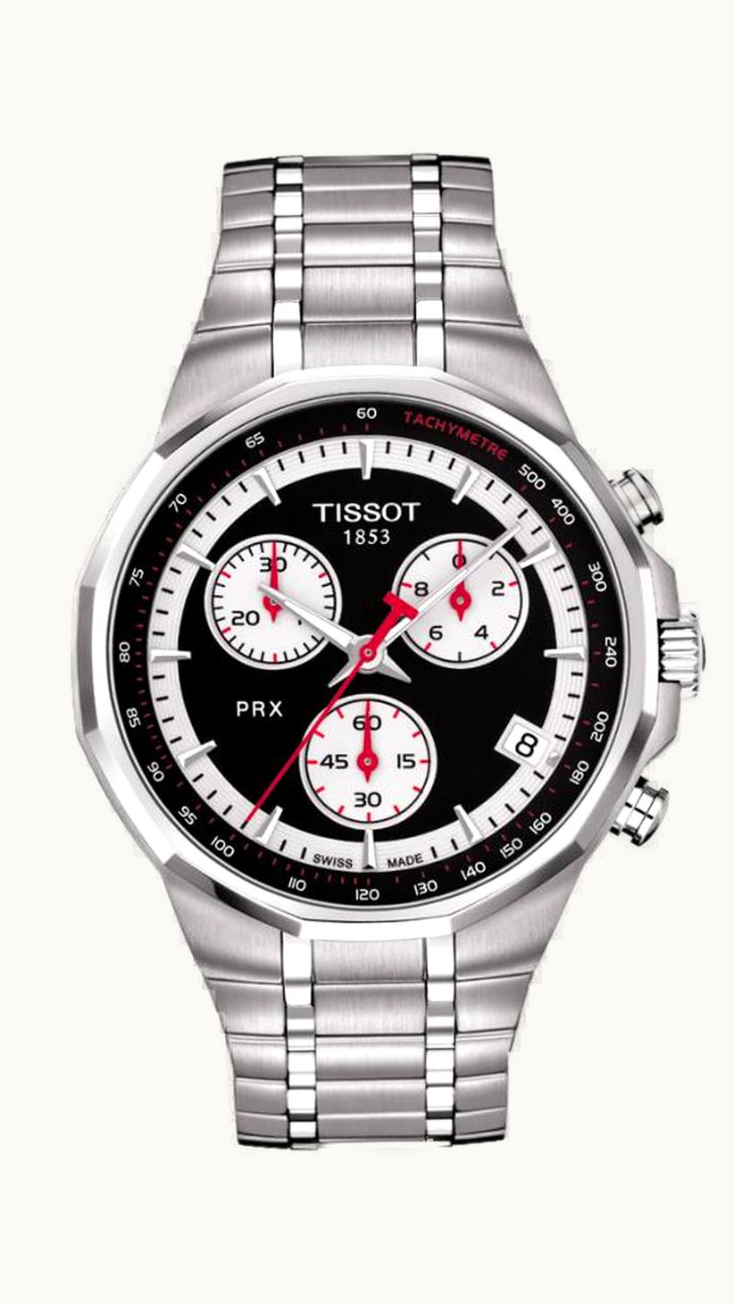 Tissot PRX Chronograph Quartz Stainless Steel / Black