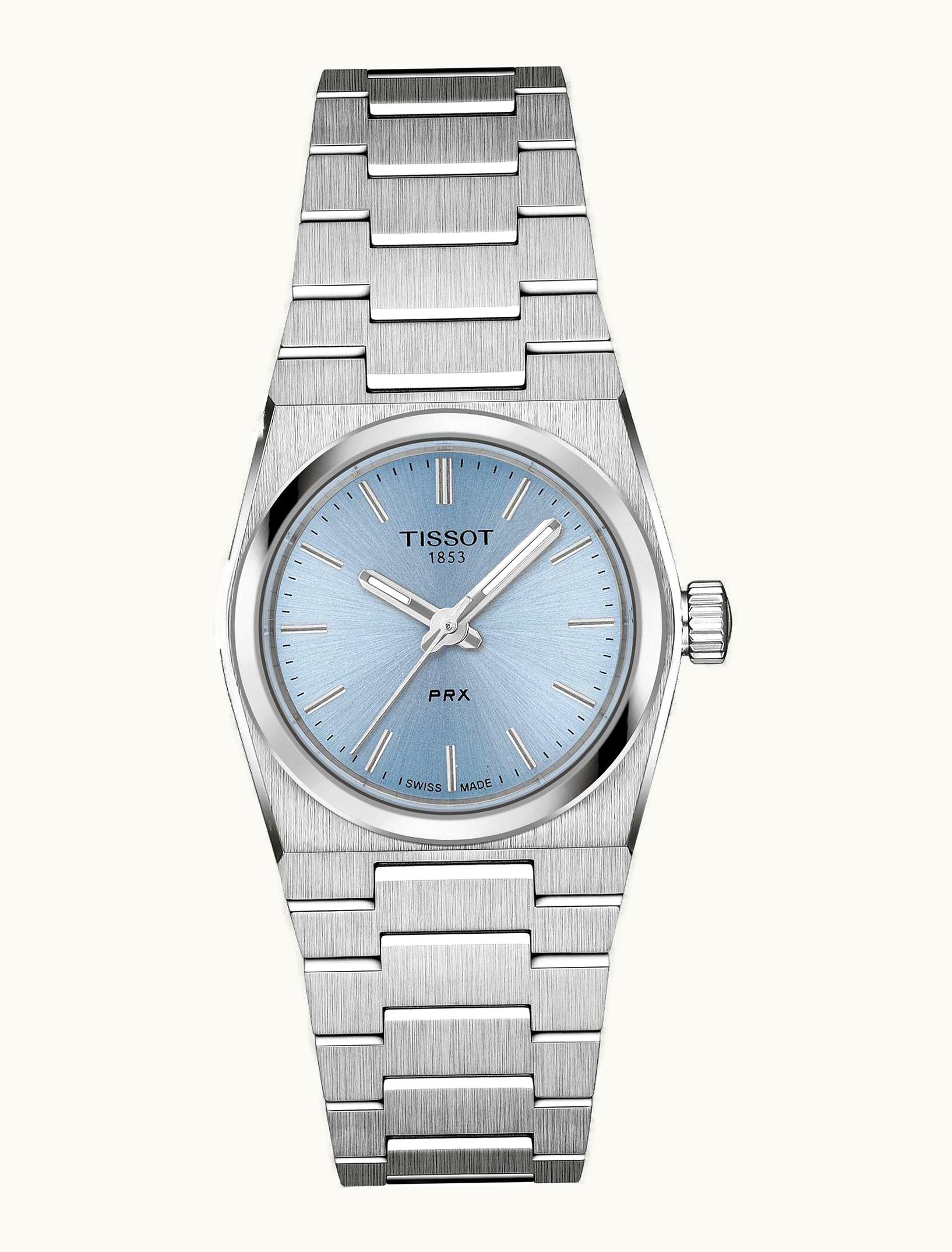 Tissot PRX Quartz 25 Stainless Steel / Ice Blue