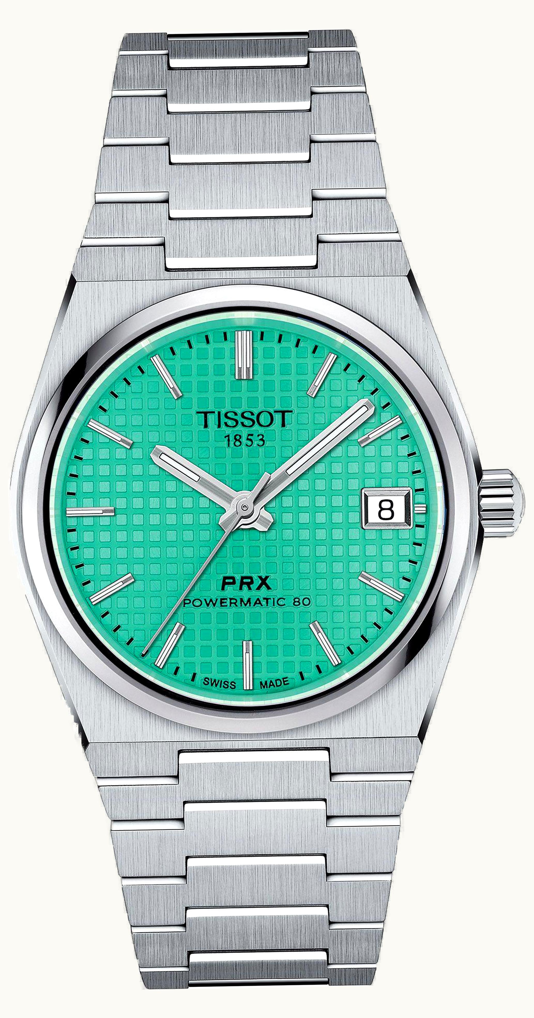 Tissot PRX 35 Powermatic 80 Stainless Steel / Tiffany
