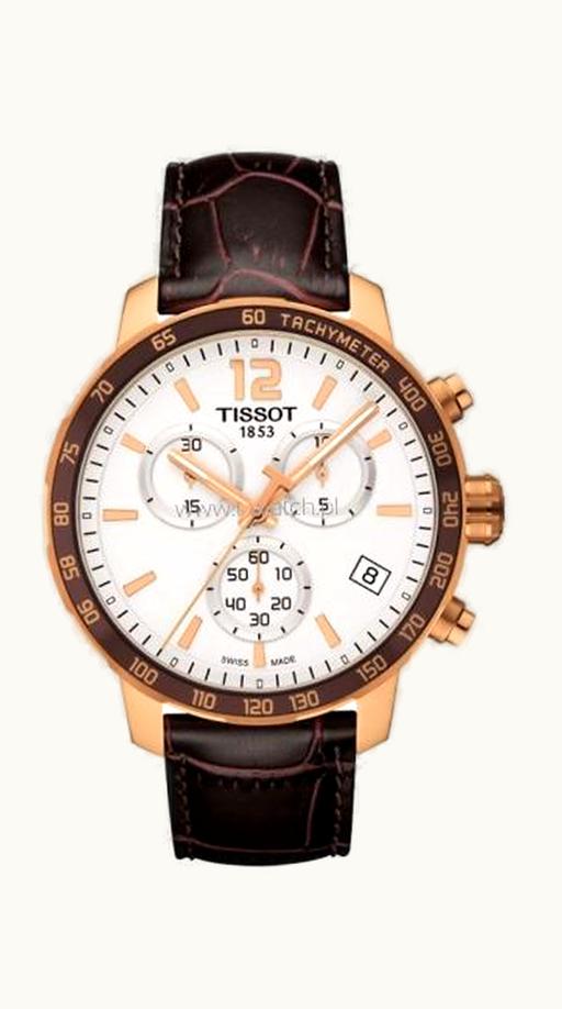 Tissot Quickster Chronograph Rose PVD / Silver