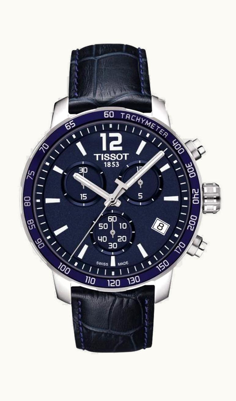 Tissot Quickster Chronograph Stainless Steel / Blue