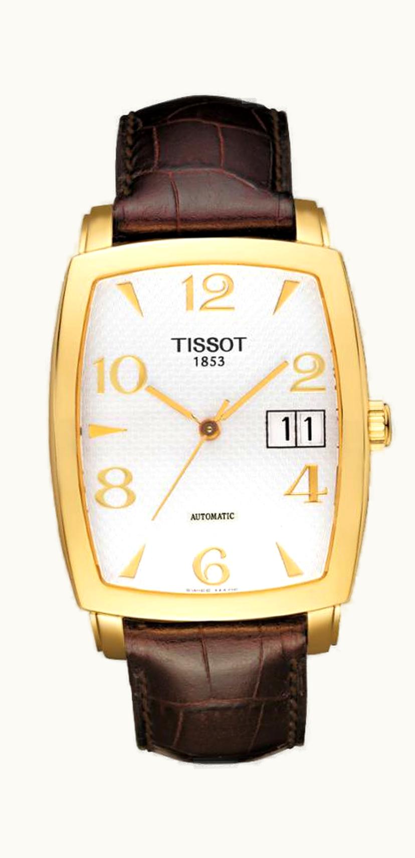 Tissot Sculpture Line Tonneau Automatic Big Date