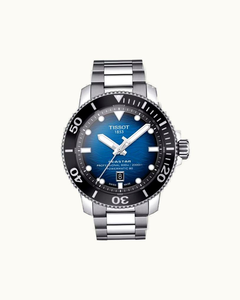 Tissot Seastar 2000 Professional Stainless Steel / Blue / Bracelet