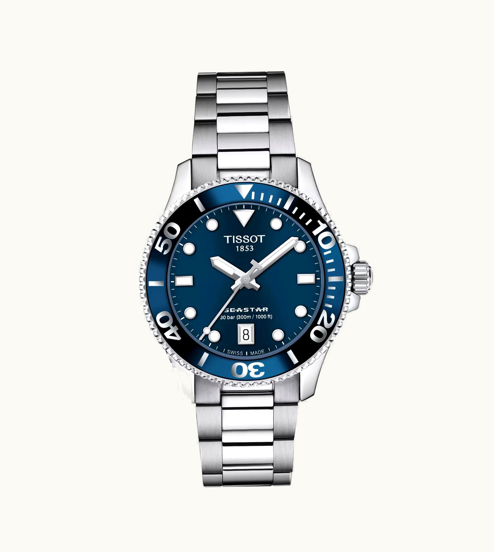 Tissot Seastar 1000 36 Quartz Stainless Steel / Blue / Bracelet