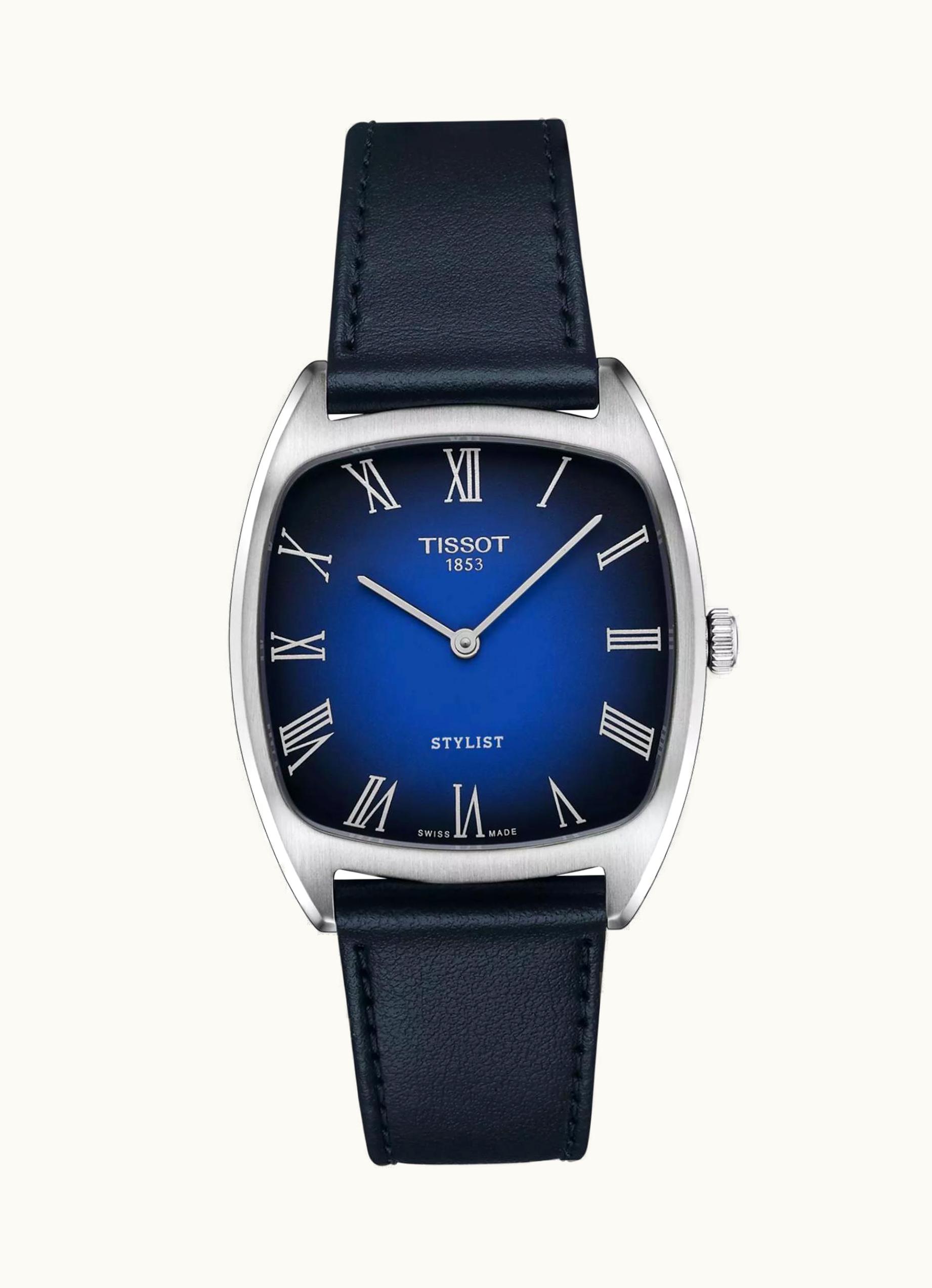 Tissot Stylist Stainless Steel / Blue