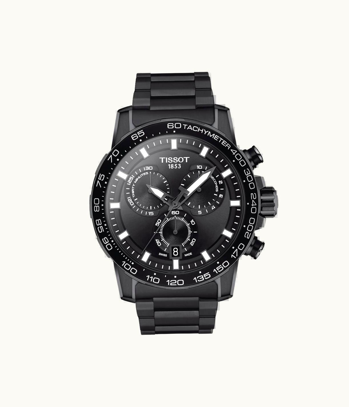 Tissot Supersport Chrono PVD / Black / Bracelet