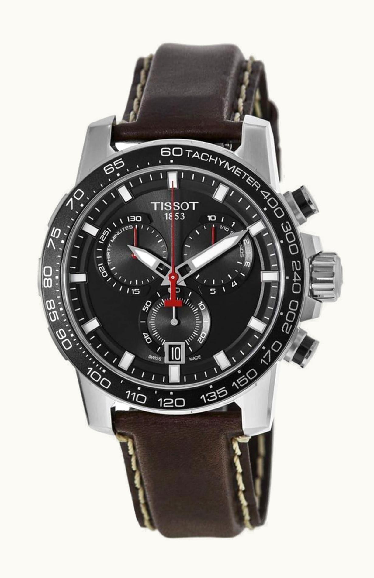 Tissot Supersport Chrono Stainless Steel / Black