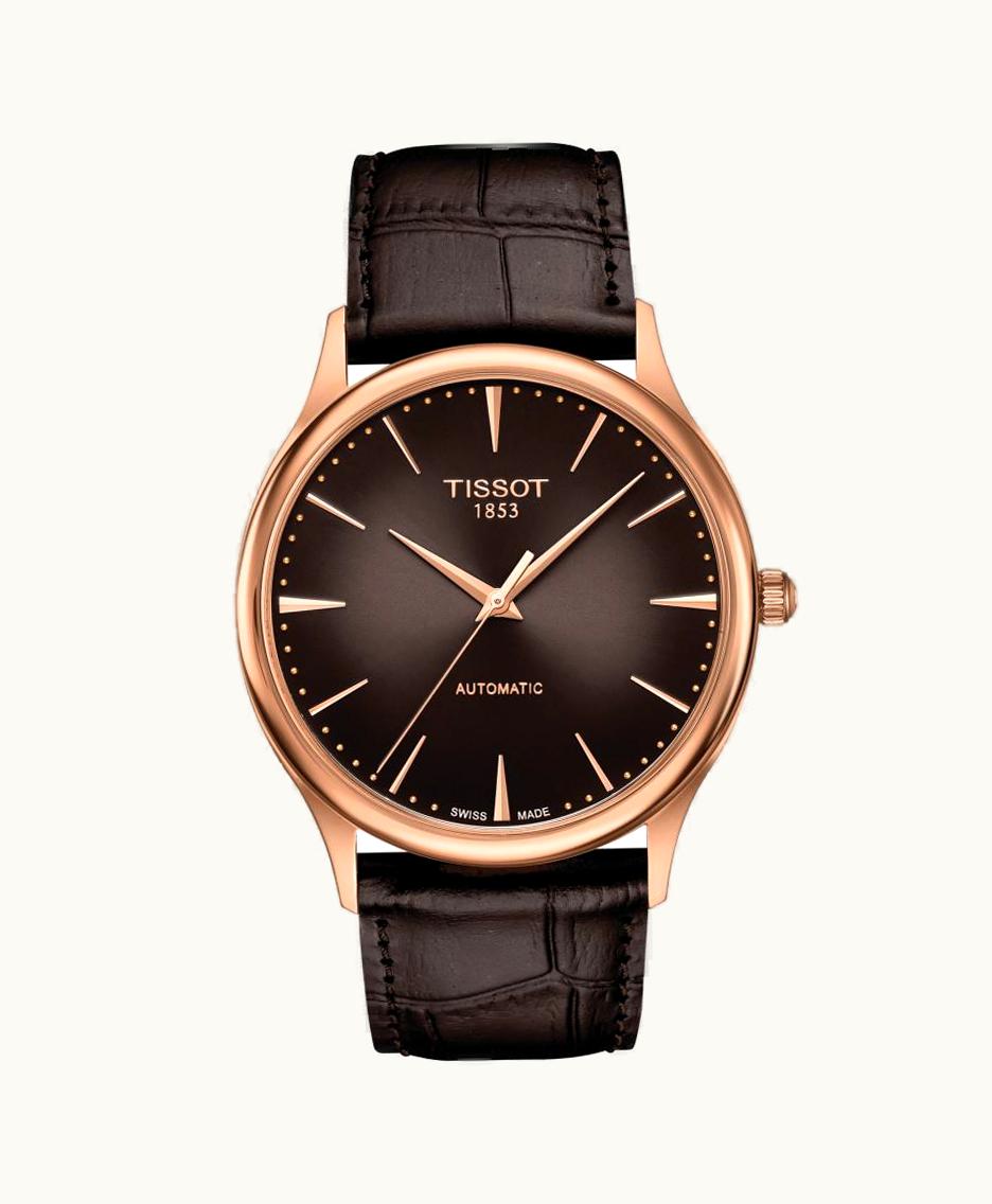 Tissot Tissot Excellence Automatic Rose Gold / Brown