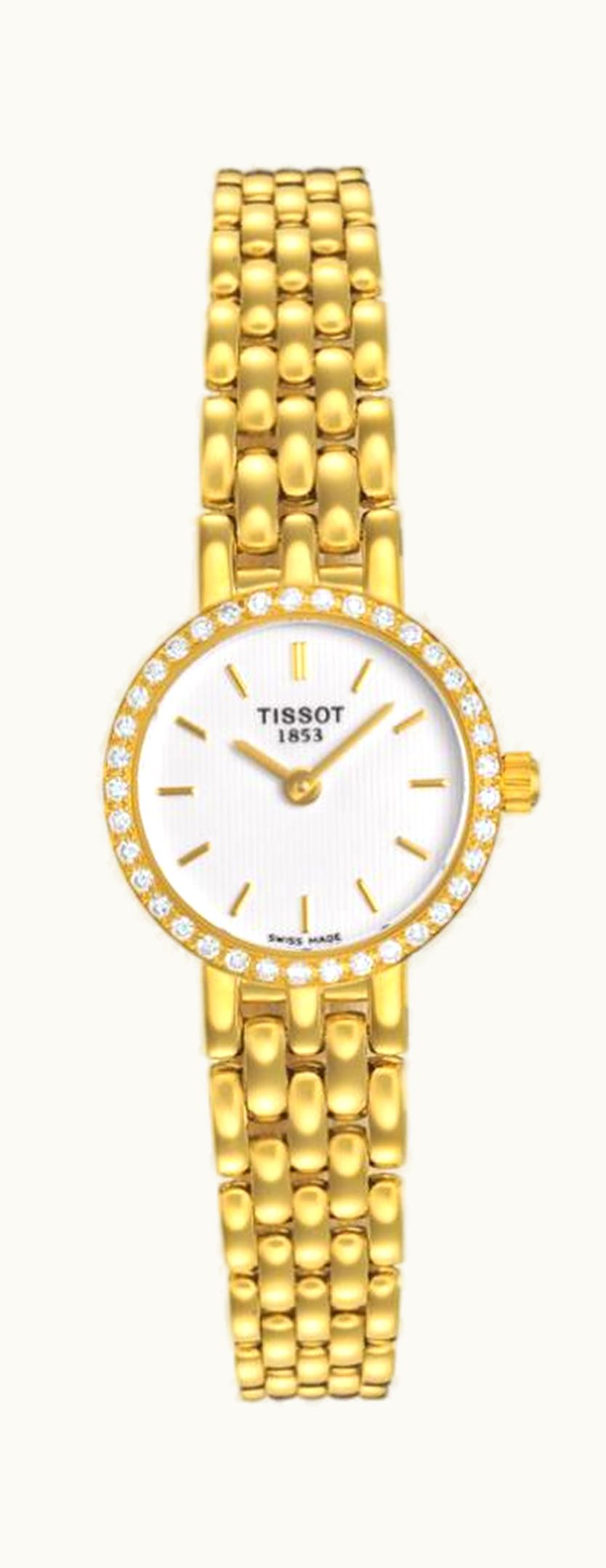 Tissot Caliente Quartz 19.3 Yellow Gold / Diamond / White / Bracelet