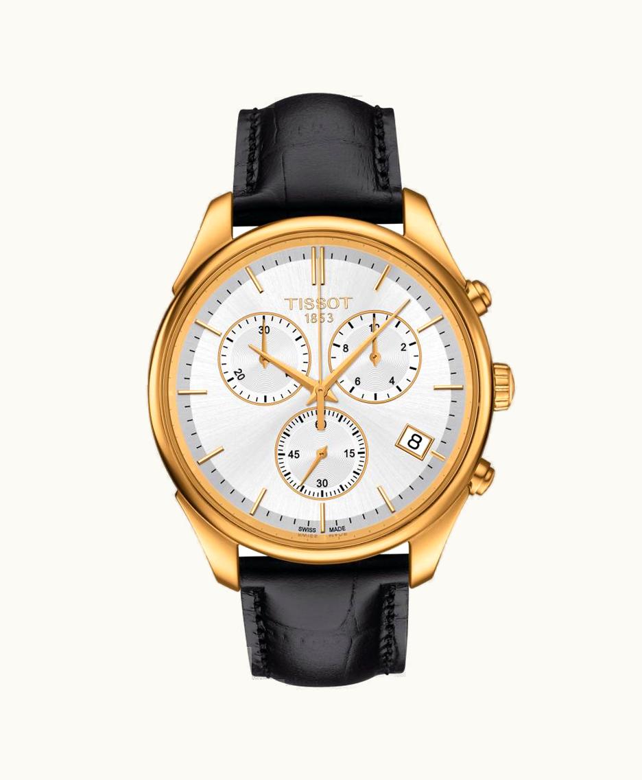 Tissot Vintage Chronograph 18k Gold / Silver