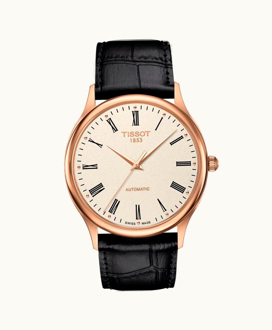 Tissot Excellence Automatic Rose Gold / Beige