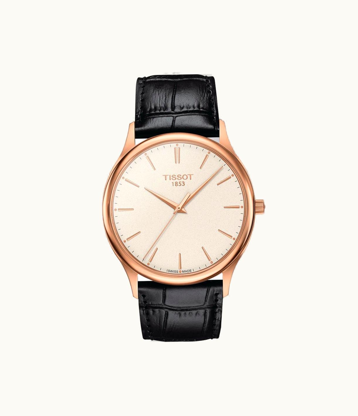 Tissot Excellence 18K Rose Gold / Silver
