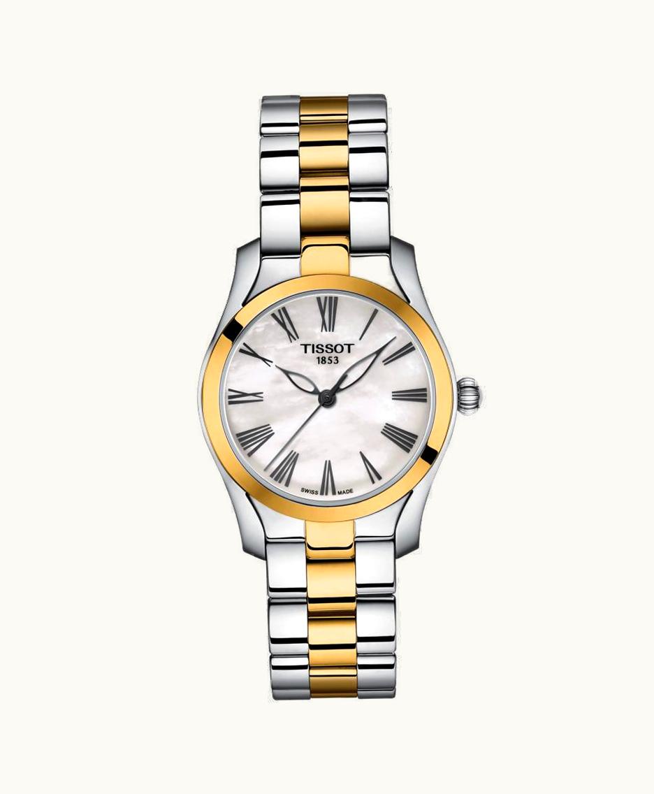 Tissot T-Wave Stainless Steel - Yellow Gold / MOP / Bracelet