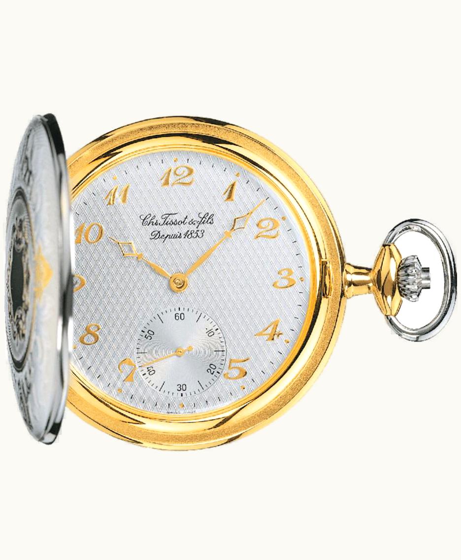 Tissot Tissot Savonnette Mechanical Brass / Yellow Gold / Palladium / Silver