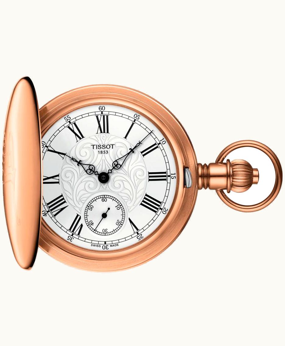 Tissot Savonnette Mechanical Brass / Rose Gold