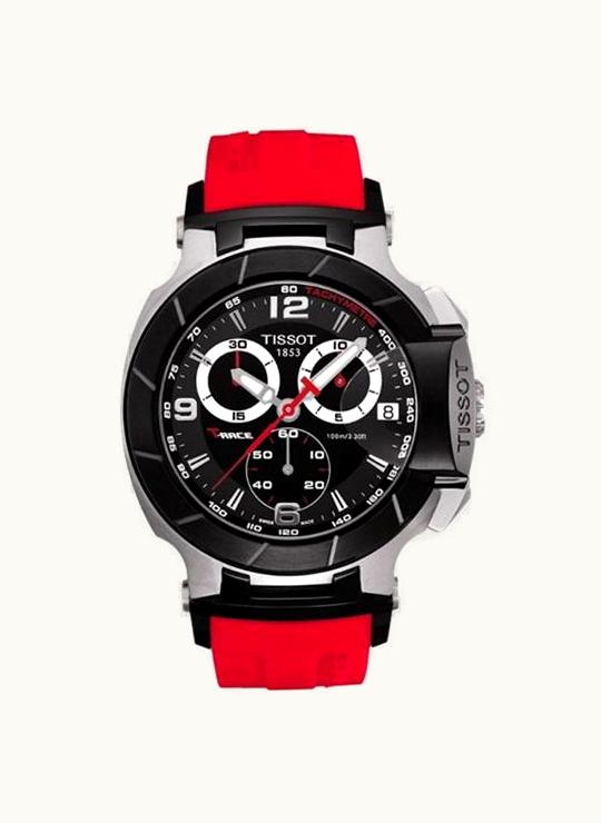 Tissot T-Race Quartz Red Rubber