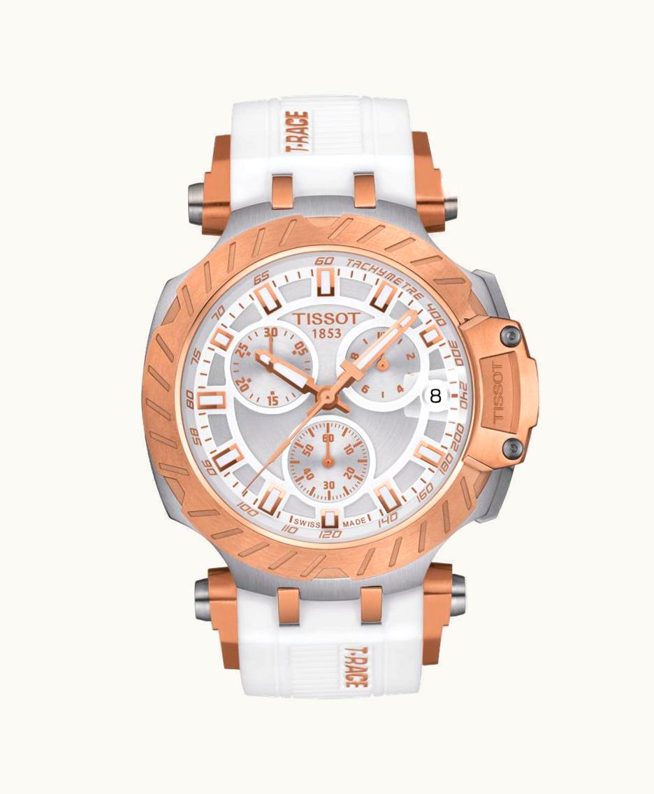 Tissot T-Race Chronograph Stainless Steel / PVD Gold / Silver