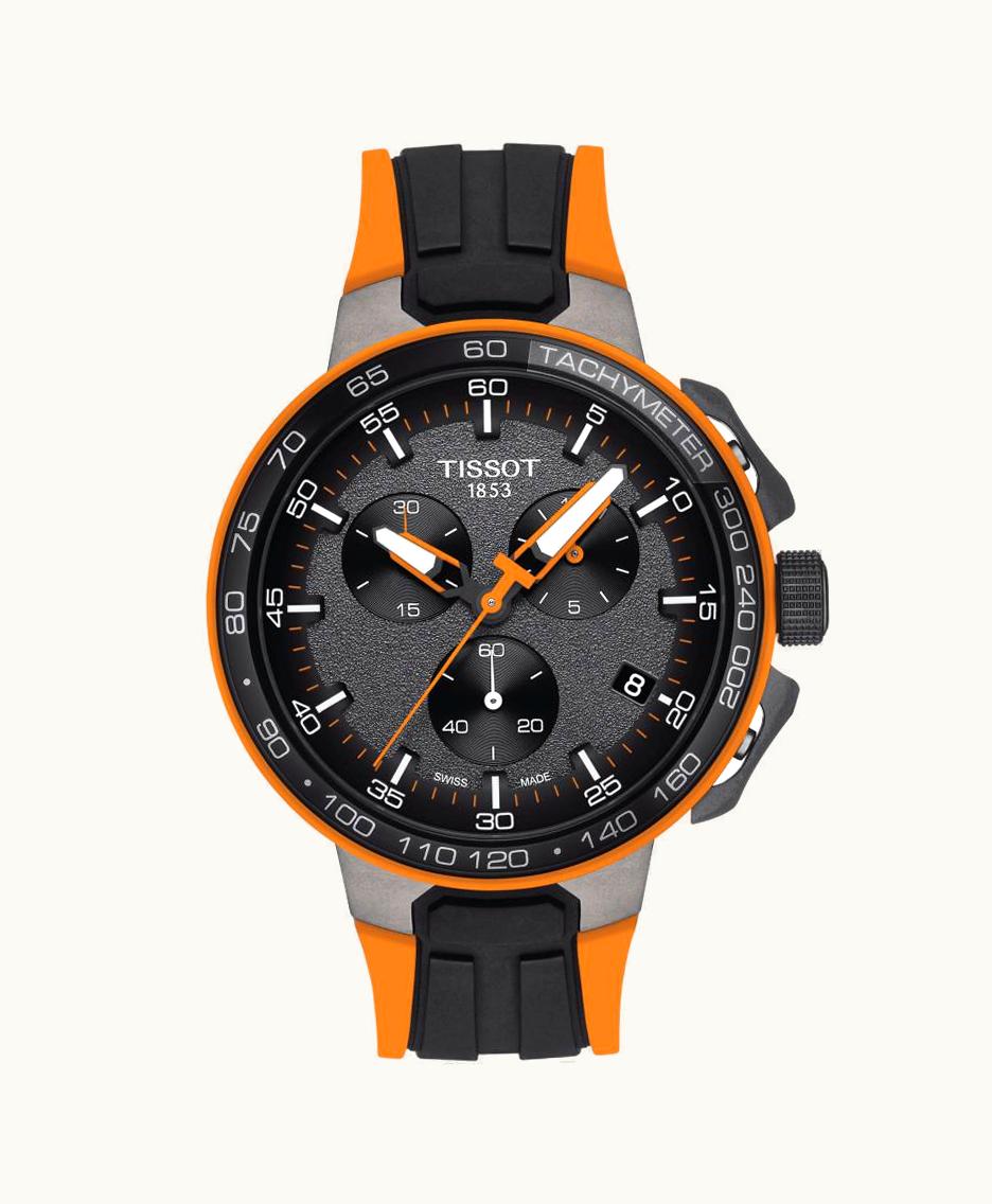Tissot T-Race Cycling Chronograph Stainless Steel / Orange
