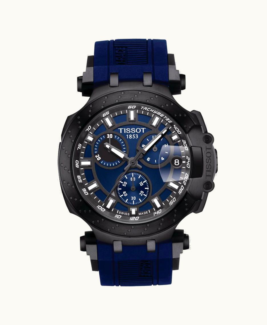 Tissot T-Race Chronograph PVD / Blue