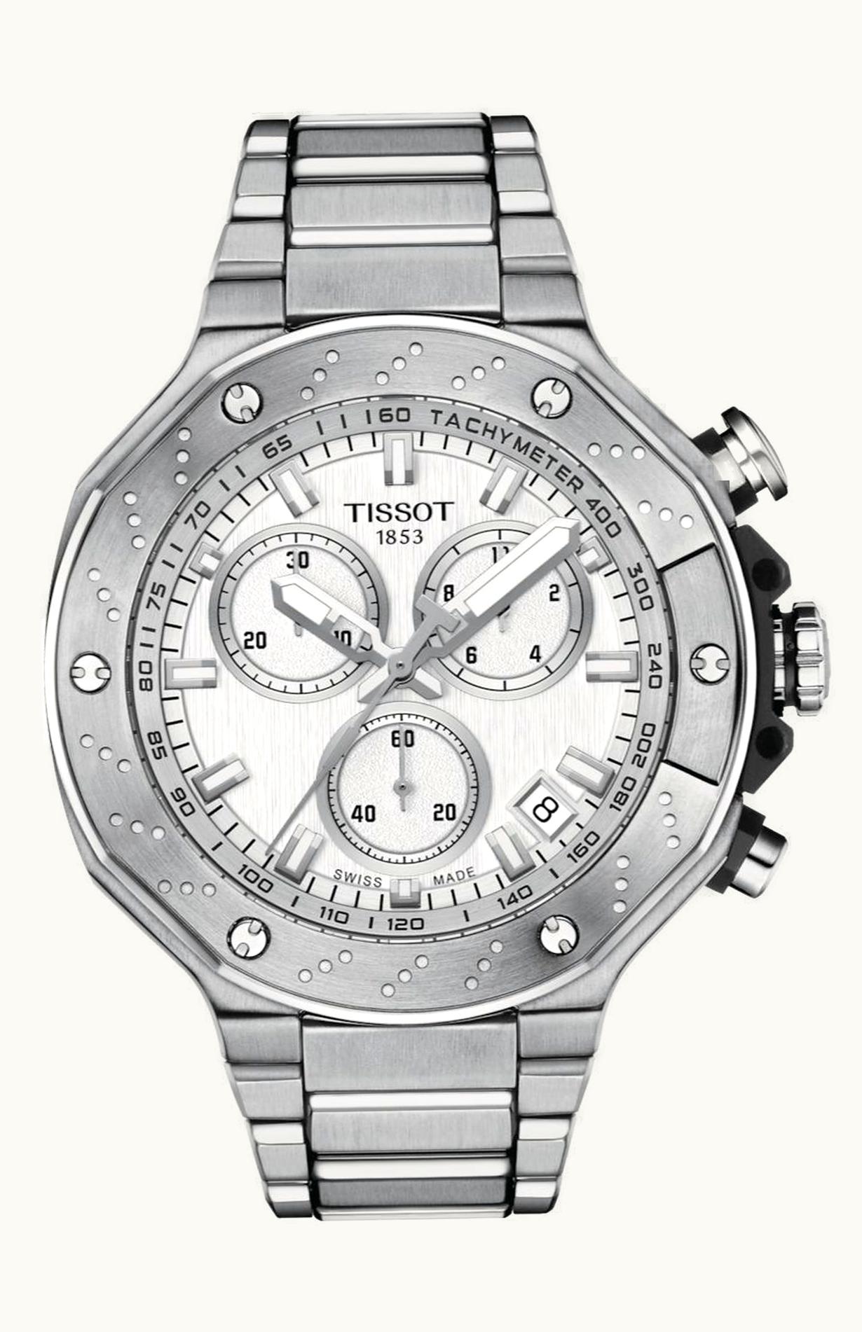 Tissot T-Race Chronograph Stainless Steel / Silver / Bracelet