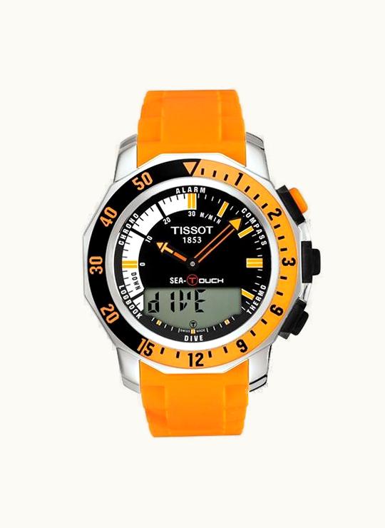 Tissot Sea-Touch Meters Orange