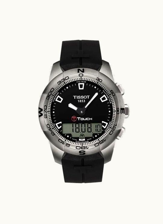 Tissot T-Touch II Black Ti Rubber
