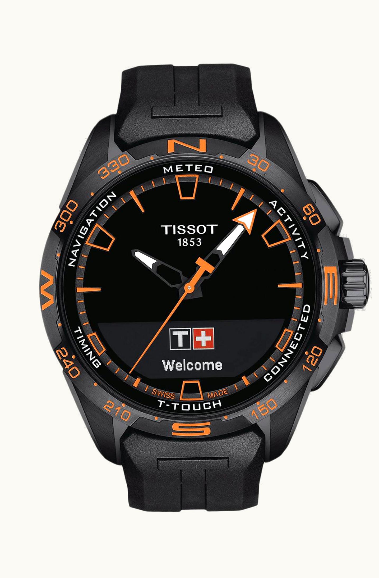 Tissot T-Touch Connect Solar Titanium - Ceramic / Black / Rubber