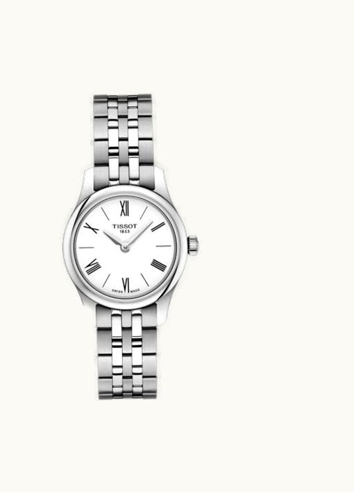 Tissot Tradition 5.5 Lady 25 Stainless Steel / White / Bracelet