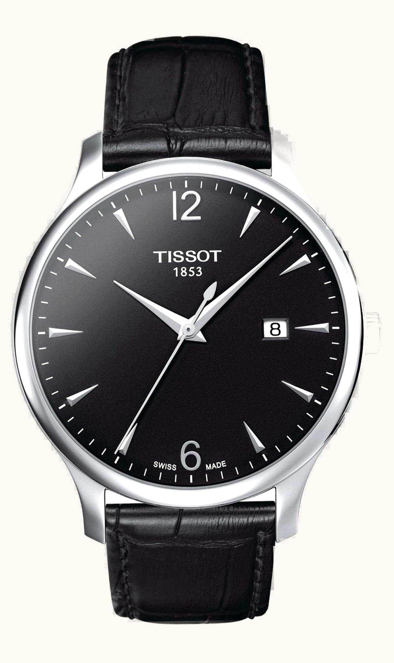 Tissot Tradition Stainless Steel / Black