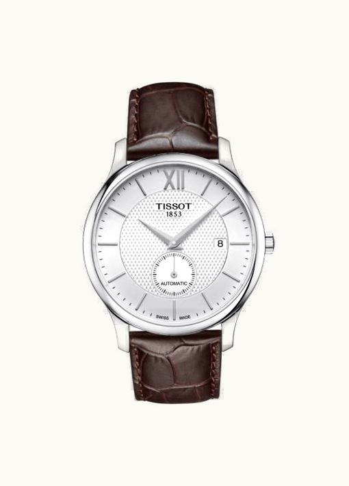 Tissot Tradition Automatic Small Second Stainless Steel / Silver