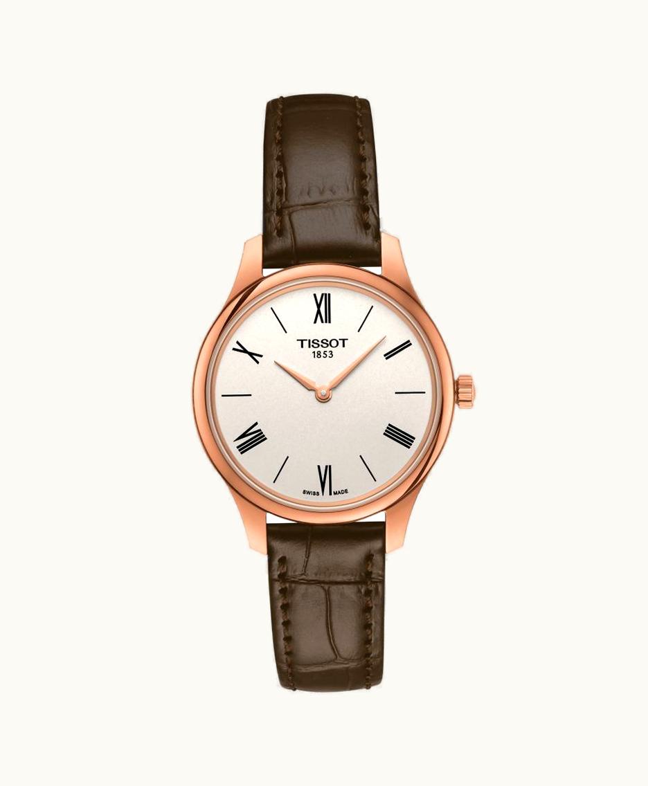 Tissot Tradition 5.5 Lady 31 Rose PVD / Silver