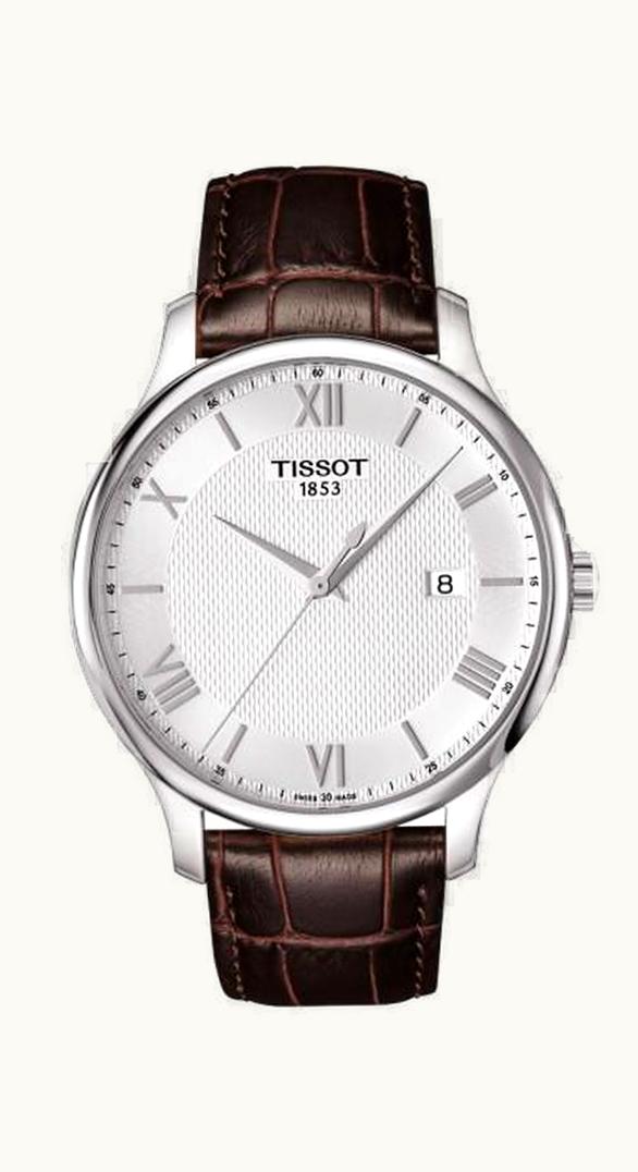 Tissot Tradition Quartz 42 Stainless Steel / Silver / Strap