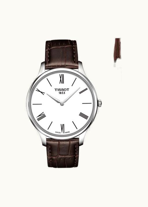 Tissot Tradition 5.5 Stainless Steel / White / Strap
