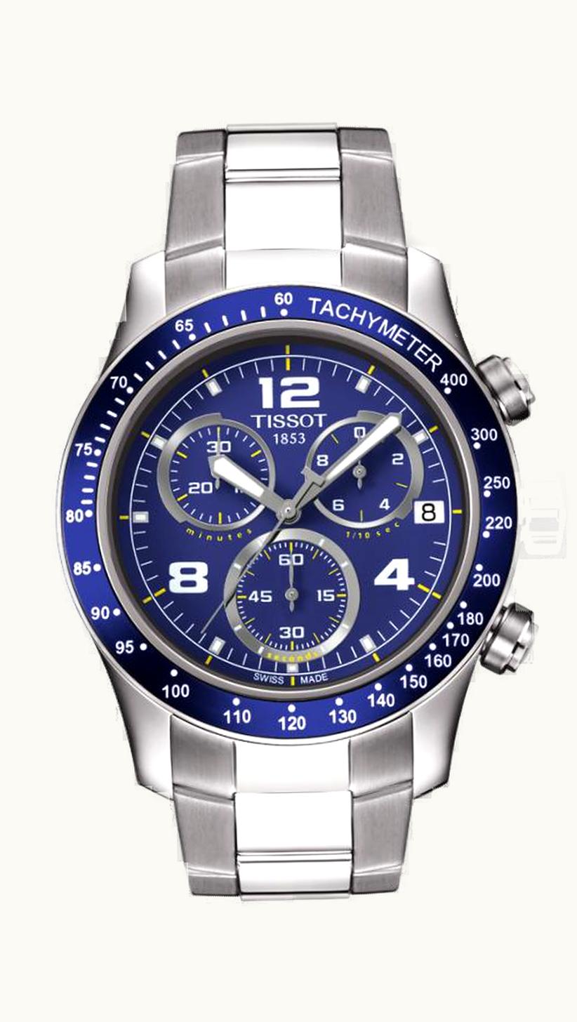 Tissot V8 Quartz Chronograph Tachymeter Blue