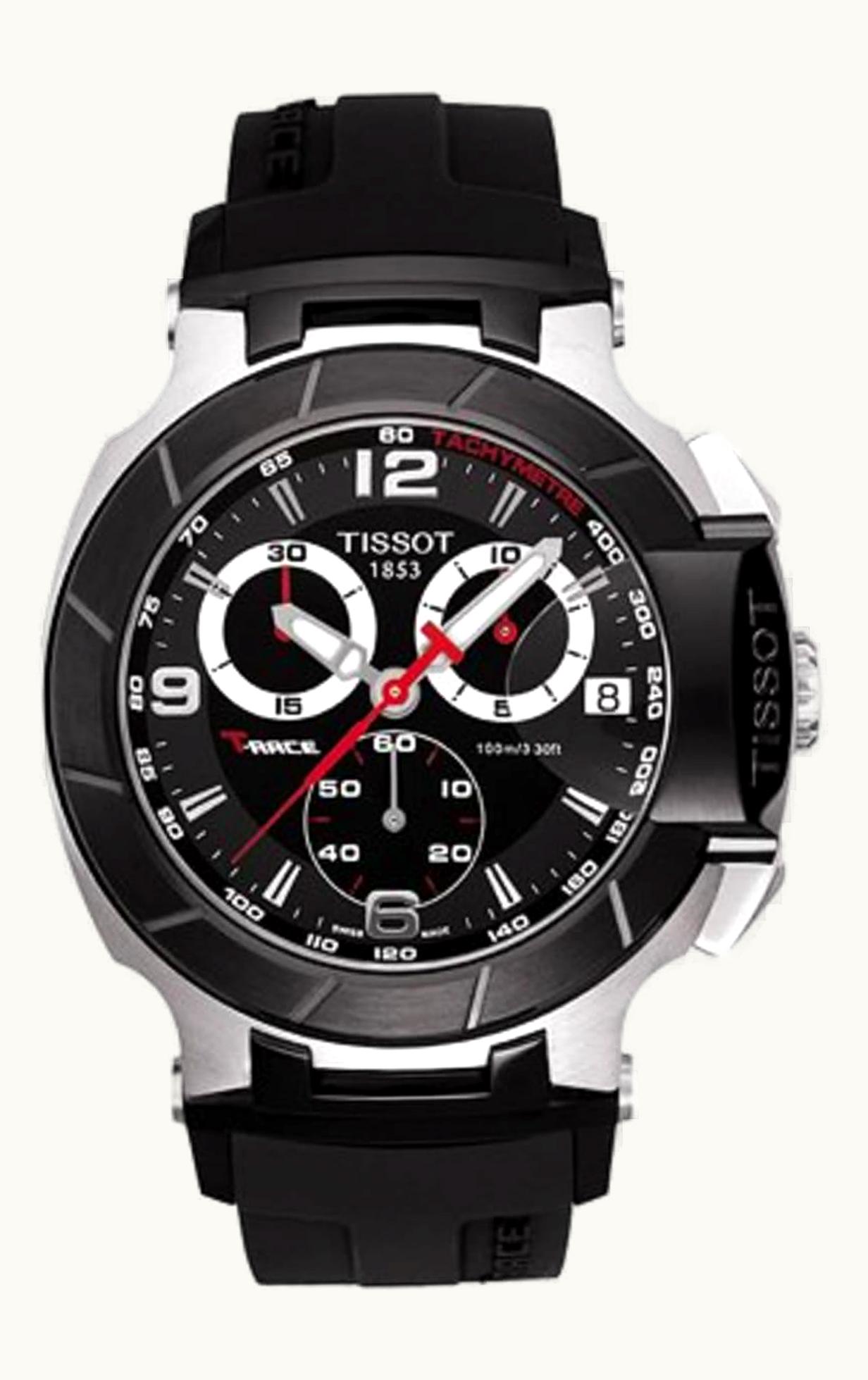 Tissot V8 Quartz Chronograph Stainless Steel / Silver / Bracelet